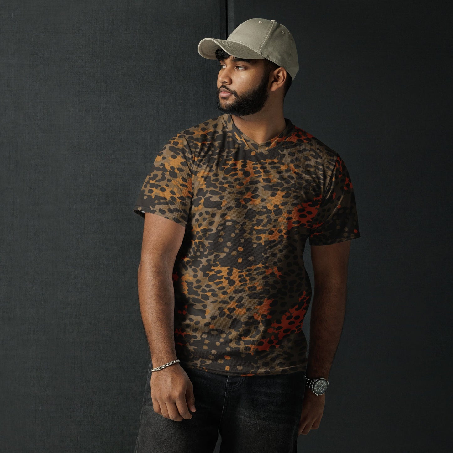 German Plane Tree Platanenmuster Autumn CAMO Unisex Sports Jersey