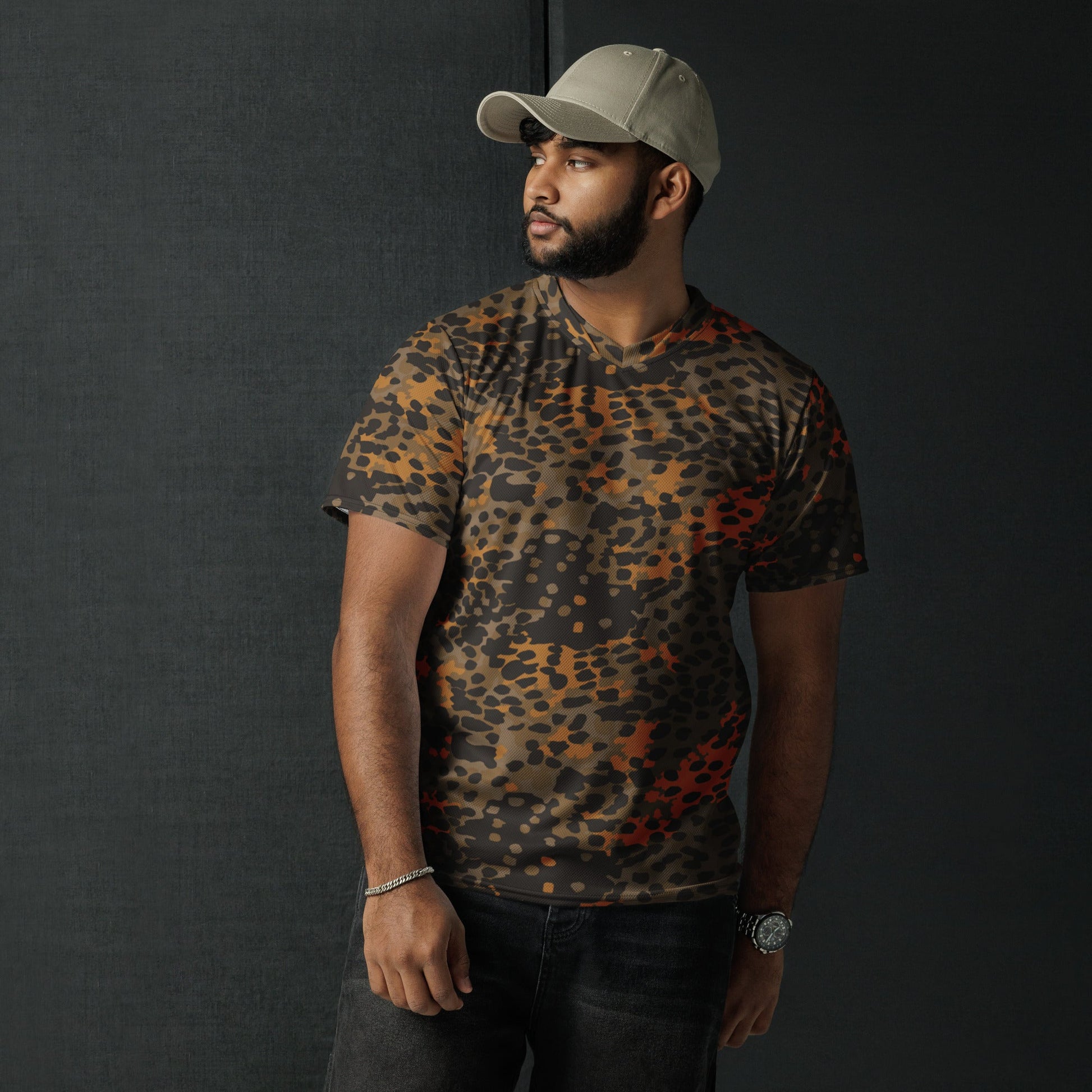 German Plane Tree Platanenmuster Autumn CAMO Unisex Sports Jersey