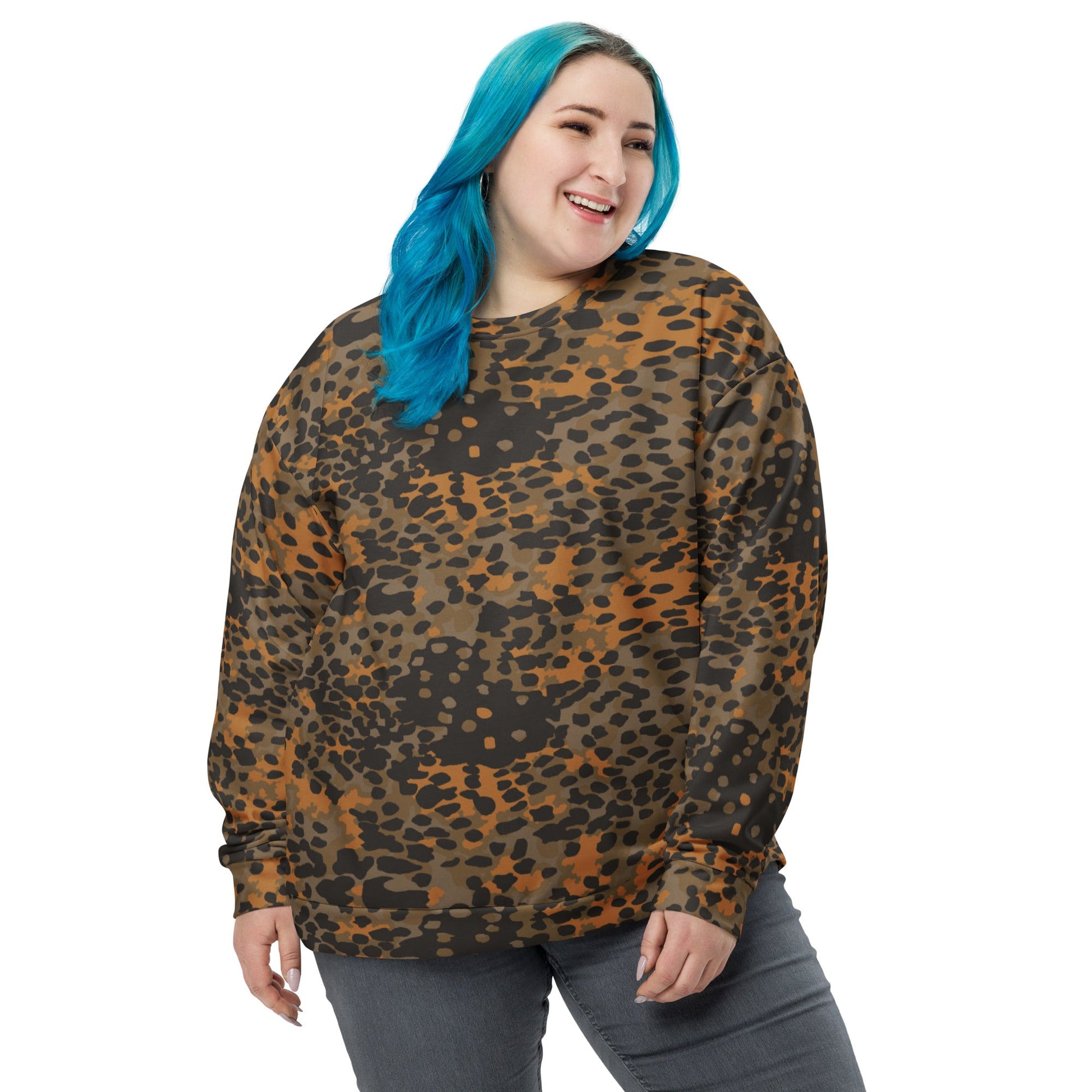 German Plane Tree Platanenmuster Autumn CAMO Unisex Sweatshirt