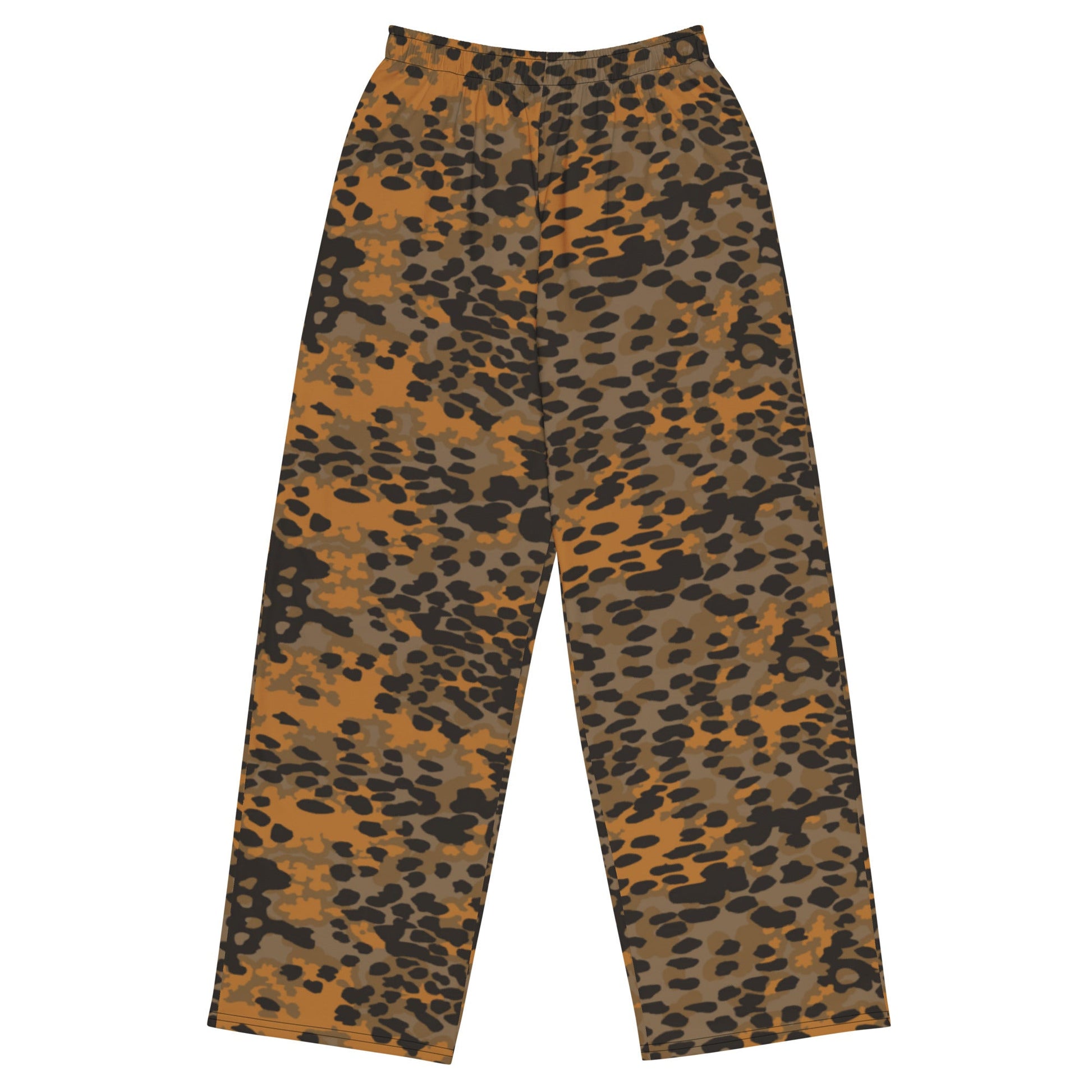 German Plane Tree Platanenmuster Autumn CAMO unisex wide-leg pants - 2XS - Wide-leg Pants