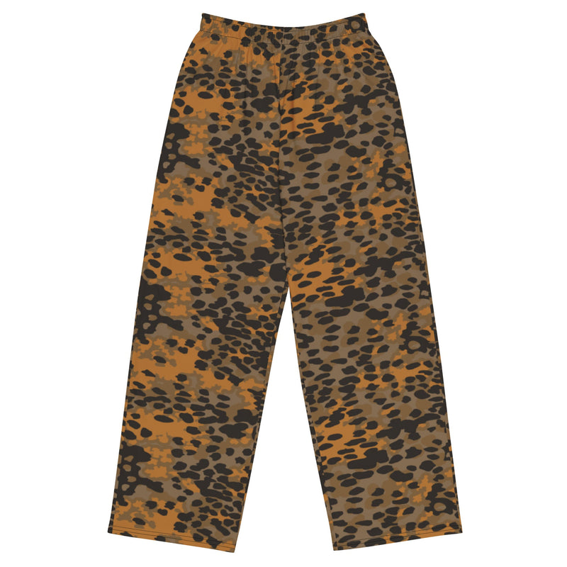 Plane Tree Platanenmuster Autumn CAMO Unisex Wide-Leg Leisure Pants - 2XS