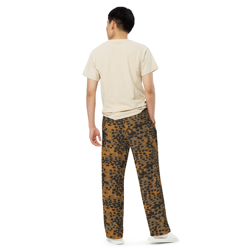 Plane Tree Platanenmuster Autumn CAMO Unisex Wide-Leg Leisure Pants