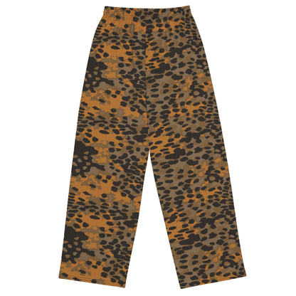 German Plane Tree Platanenmuster Autumn CAMO unisex wide-leg pants - Wide-leg Pants