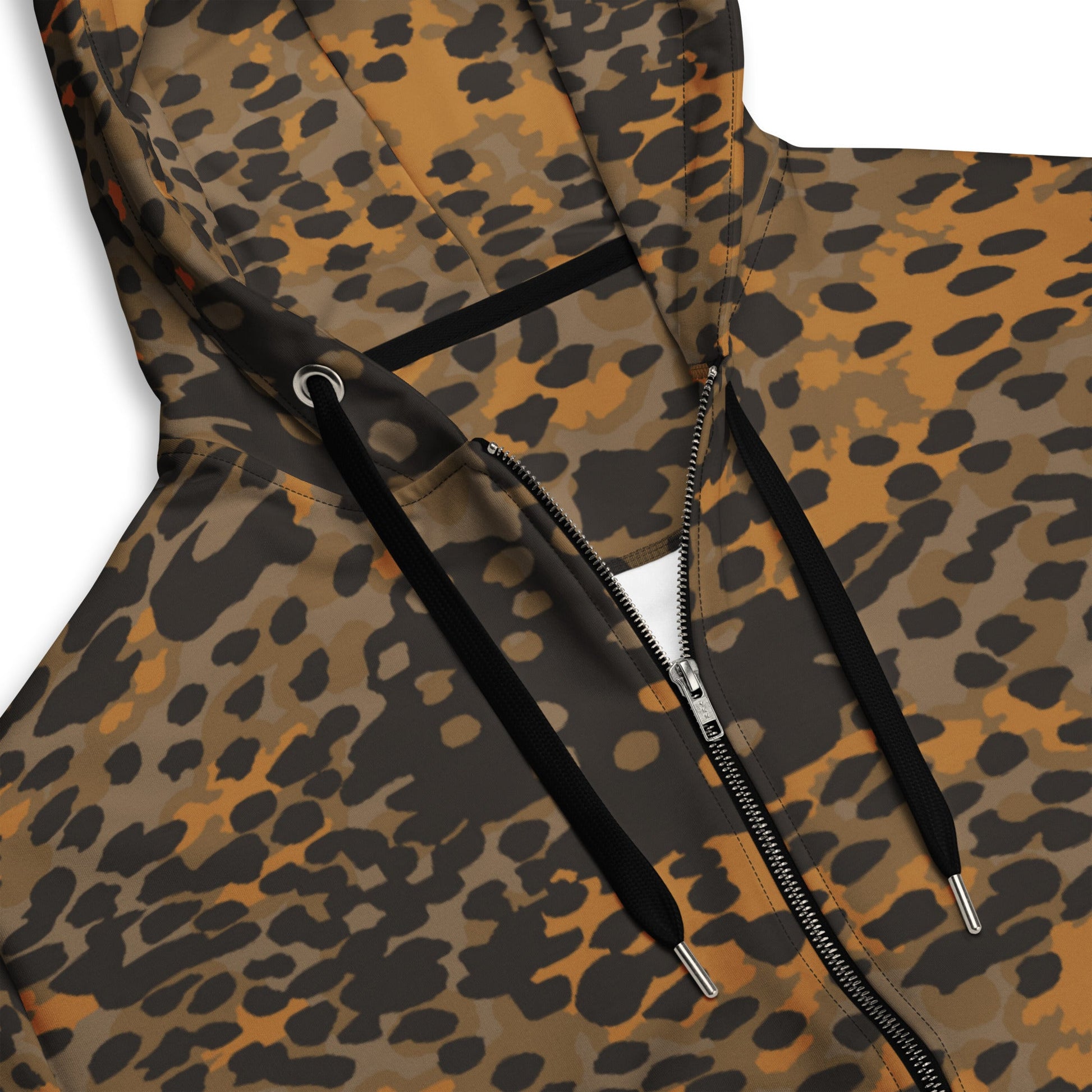 German Plane Tree Platanenmuster Autumn CAMO Unisex Zip Hoodie