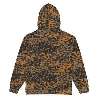 German Plane Tree Platanenmuster Autumn CAMO Unisex Zip Hoodie