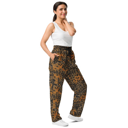 German Plane Tree Platanenmuster Autumn CAMO Wide-leg joggers - Joggers