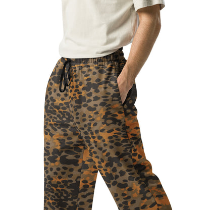 German Plane Tree Platanenmuster Autumn CAMO Wide-leg joggers - Joggers
