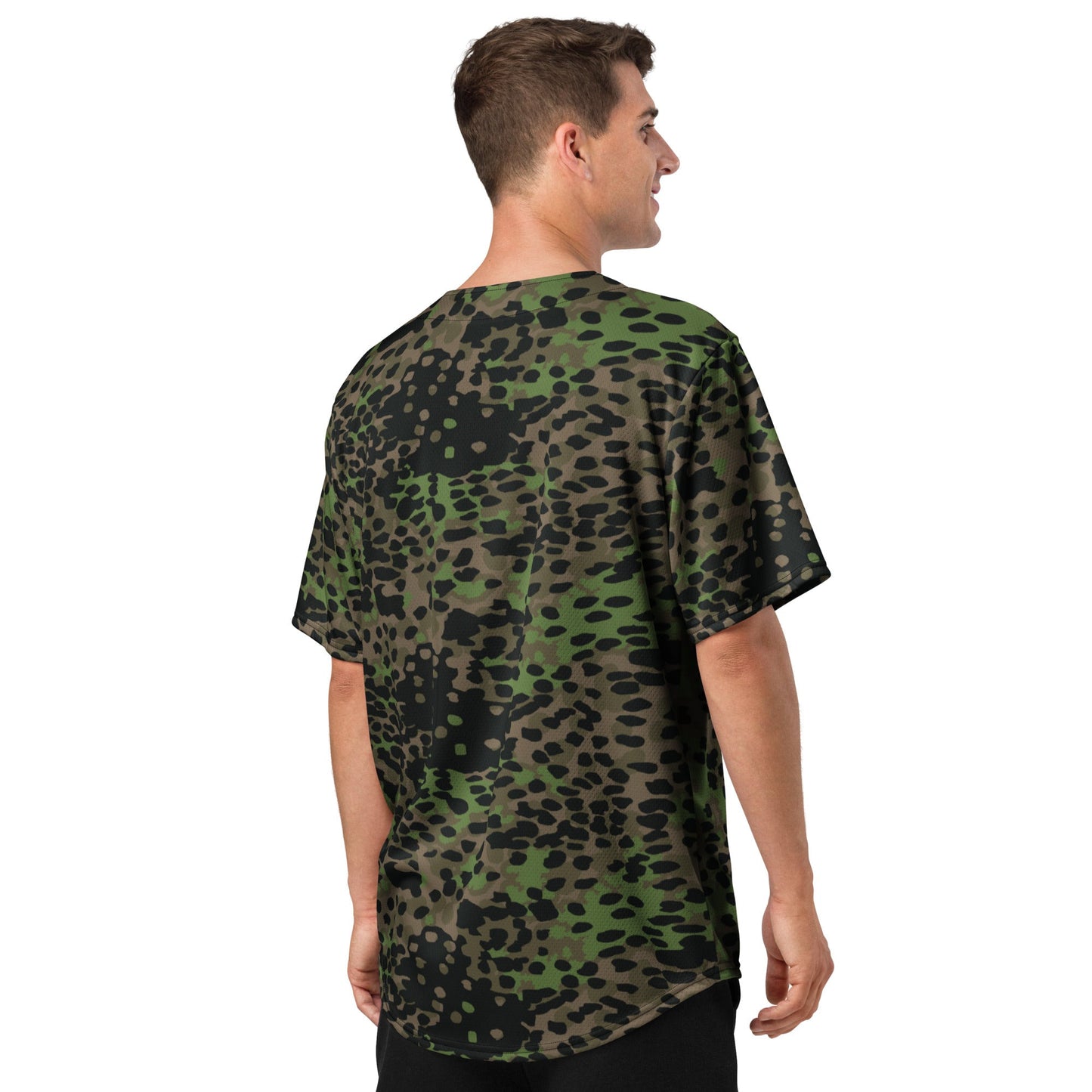 German Plane Tree Platanenmuster Spring CAMO baseball jersey - Baseball Jerseys