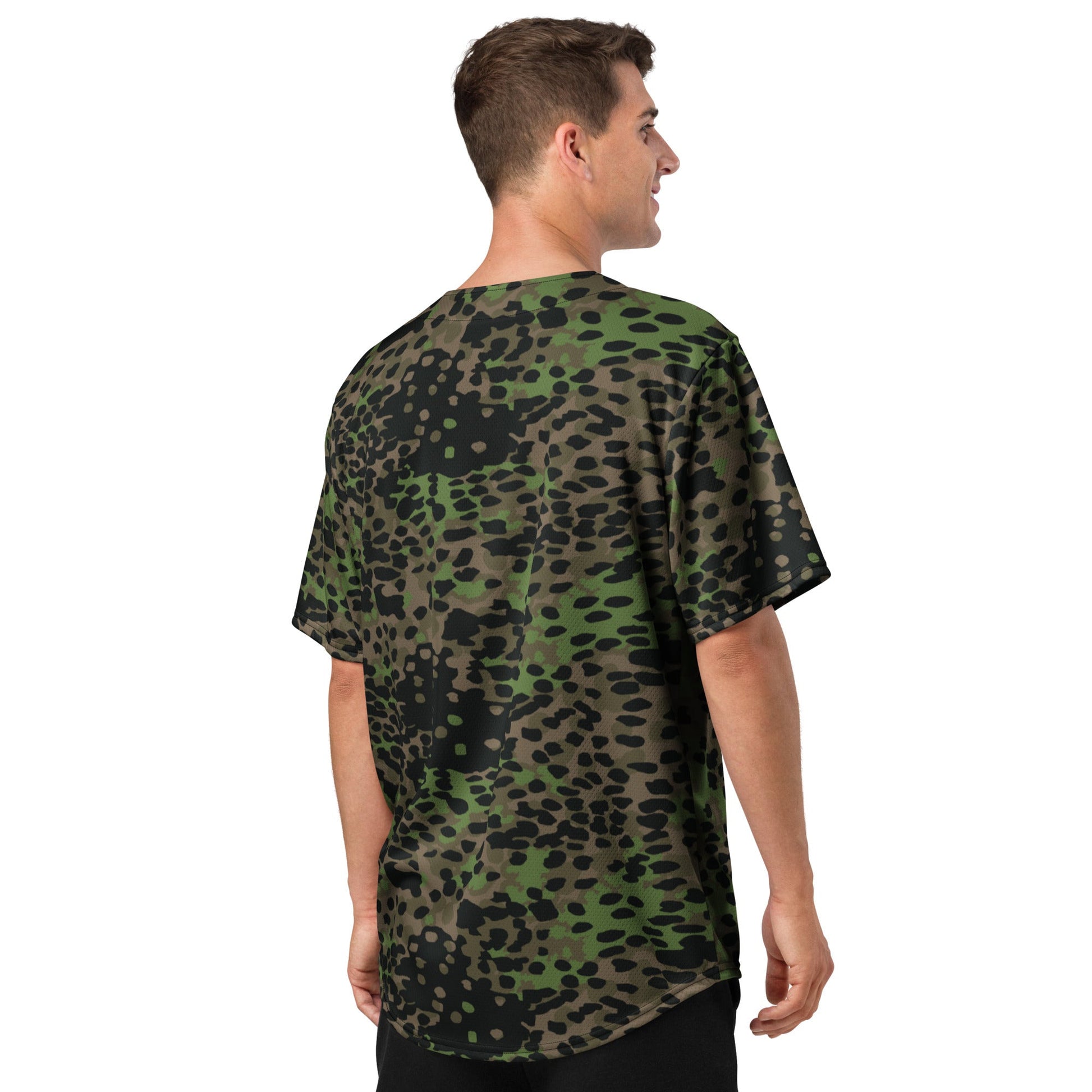 German Plane Tree Platanenmuster Spring CAMO baseball jersey - Baseball Jerseys