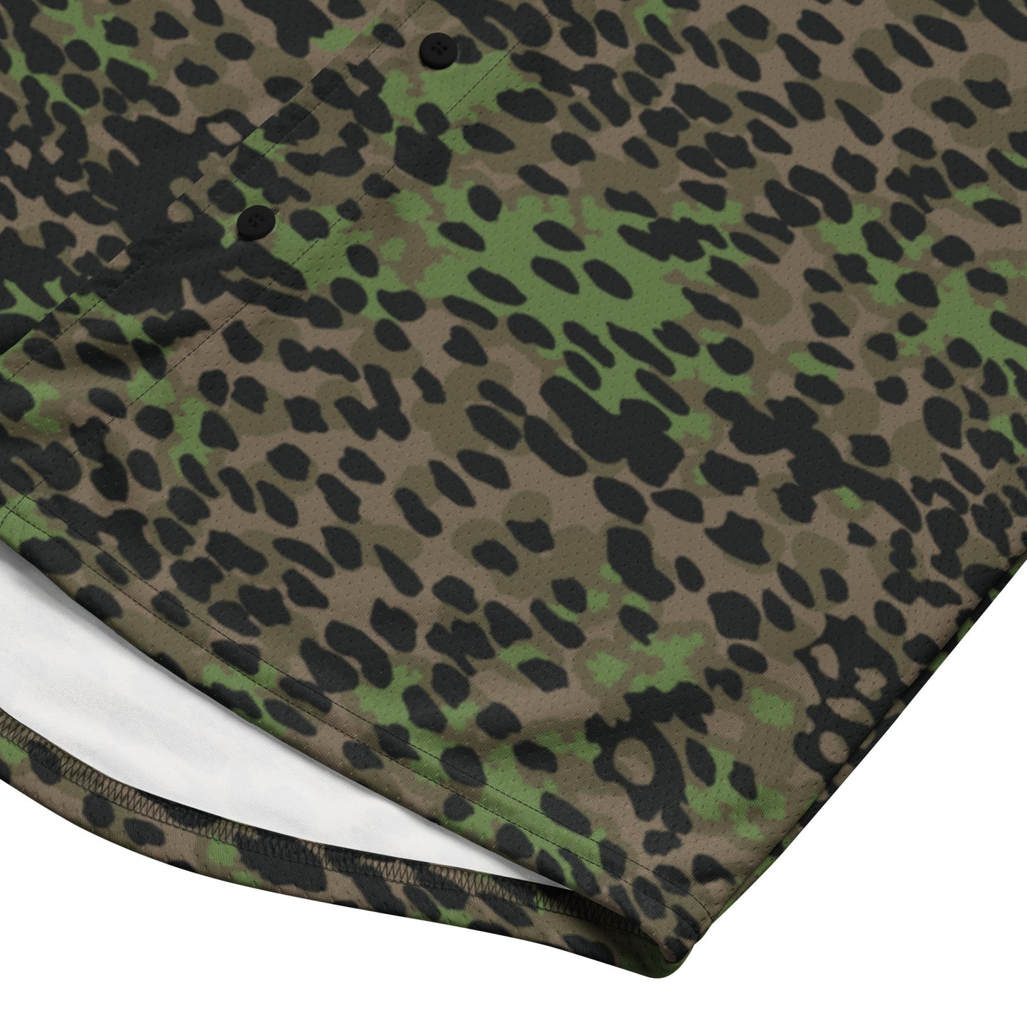 German Plane Tree Platanenmuster Spring CAMO baseball jersey - 2XS - Baseball Jerseys