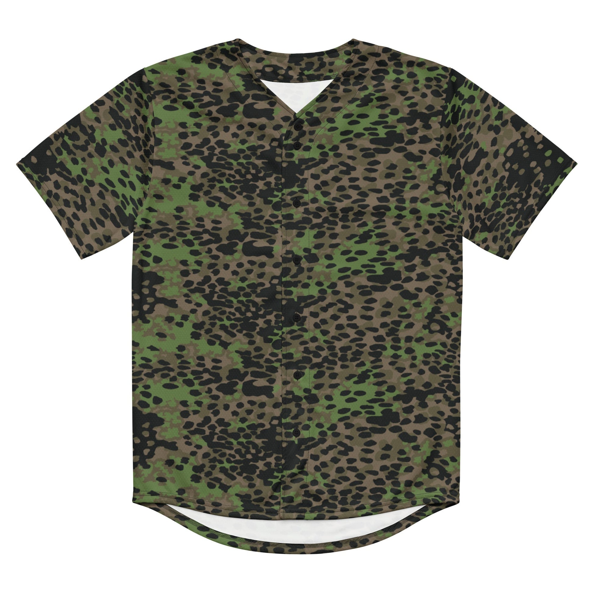 German Plane Tree Platanenmuster Spring CAMO baseball jersey - 2XS - Baseball Jerseys