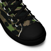 Plane Tree Platanenmuster Spring CAMO Mens High-Top Canvas Shoes
