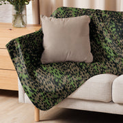 Plane Tree Platanenmuster Spring CAMO Sherpa Blanket