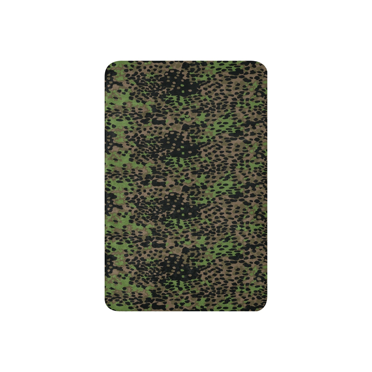 German Plane Tree Platanenmuster Spring CAMO Sherpa Blanket
