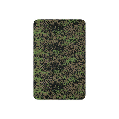 German Plane Tree Platanenmuster Spring CAMO Sherpa Blanket