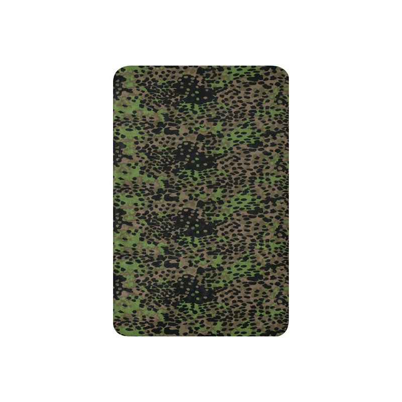 Plane Tree Platanenmuster Spring CAMO Sherpa Blanket
