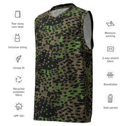 Plane Tree Platanenmuster Spring CAMO Unisex Basketball Jersey