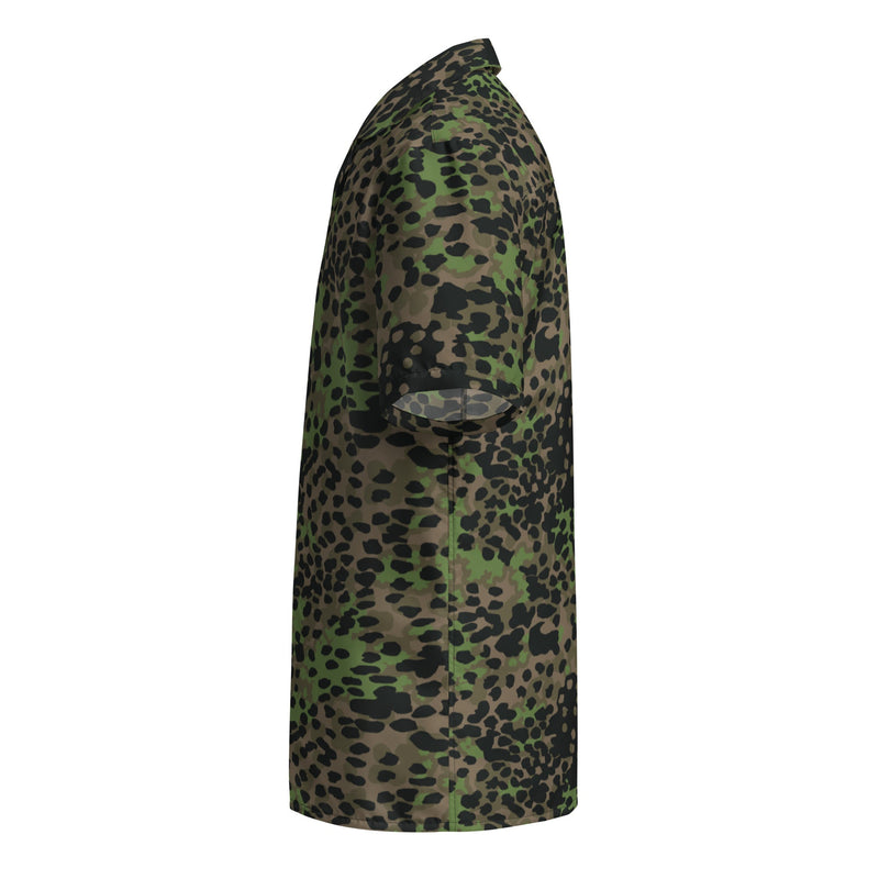 Plane Tree Platanenmuster Spring CAMO Unisex Short-Sleeve Button Shirt - Button-Up