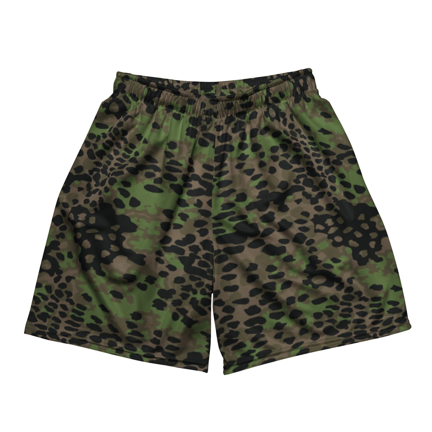 German Plane Tree Platanenmuster Spring CAMO Unisex Mesh Shorts - 2XS
