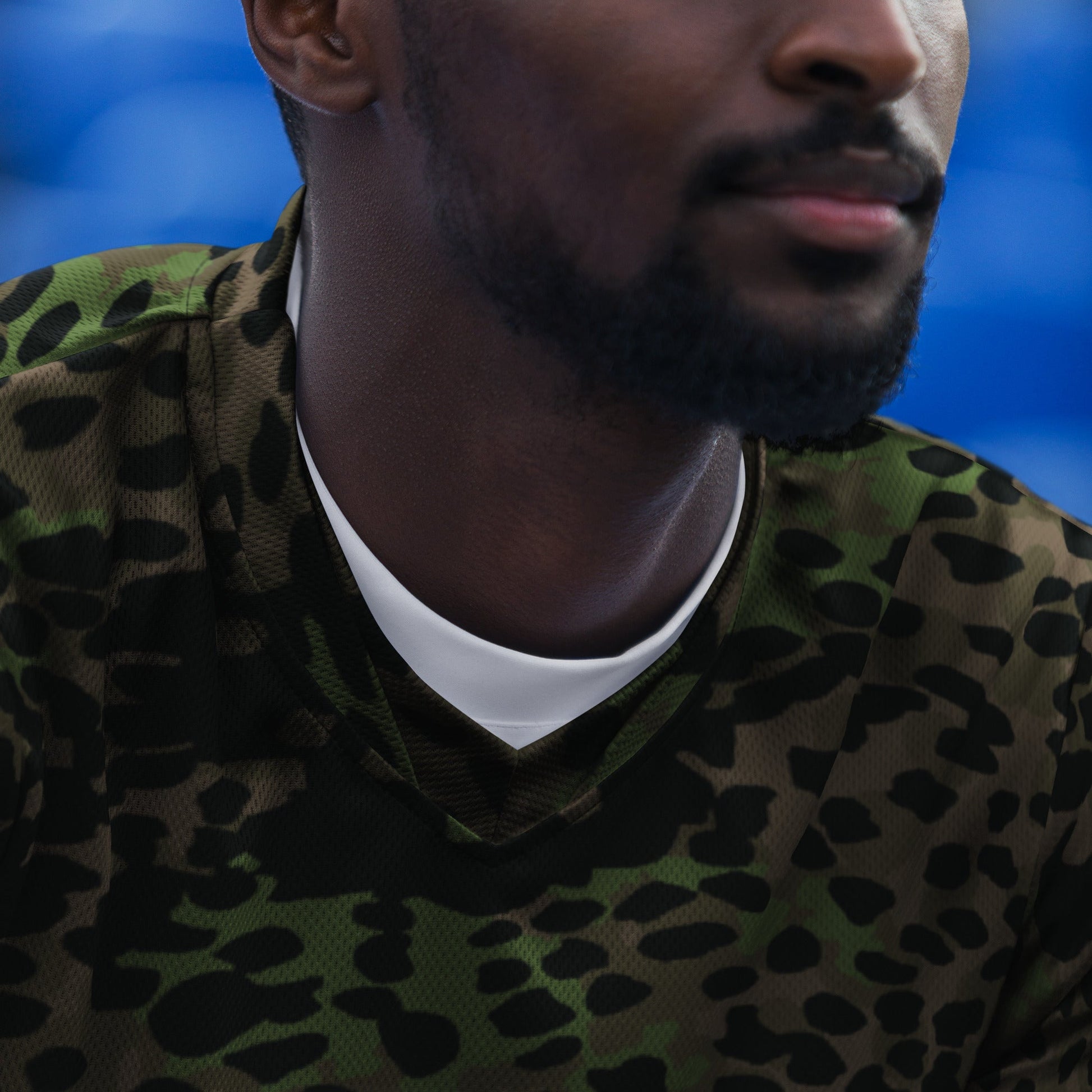 German Plane Tree Platanenmuster Spring CAMO unisex sports jersey - Sports Jerseys