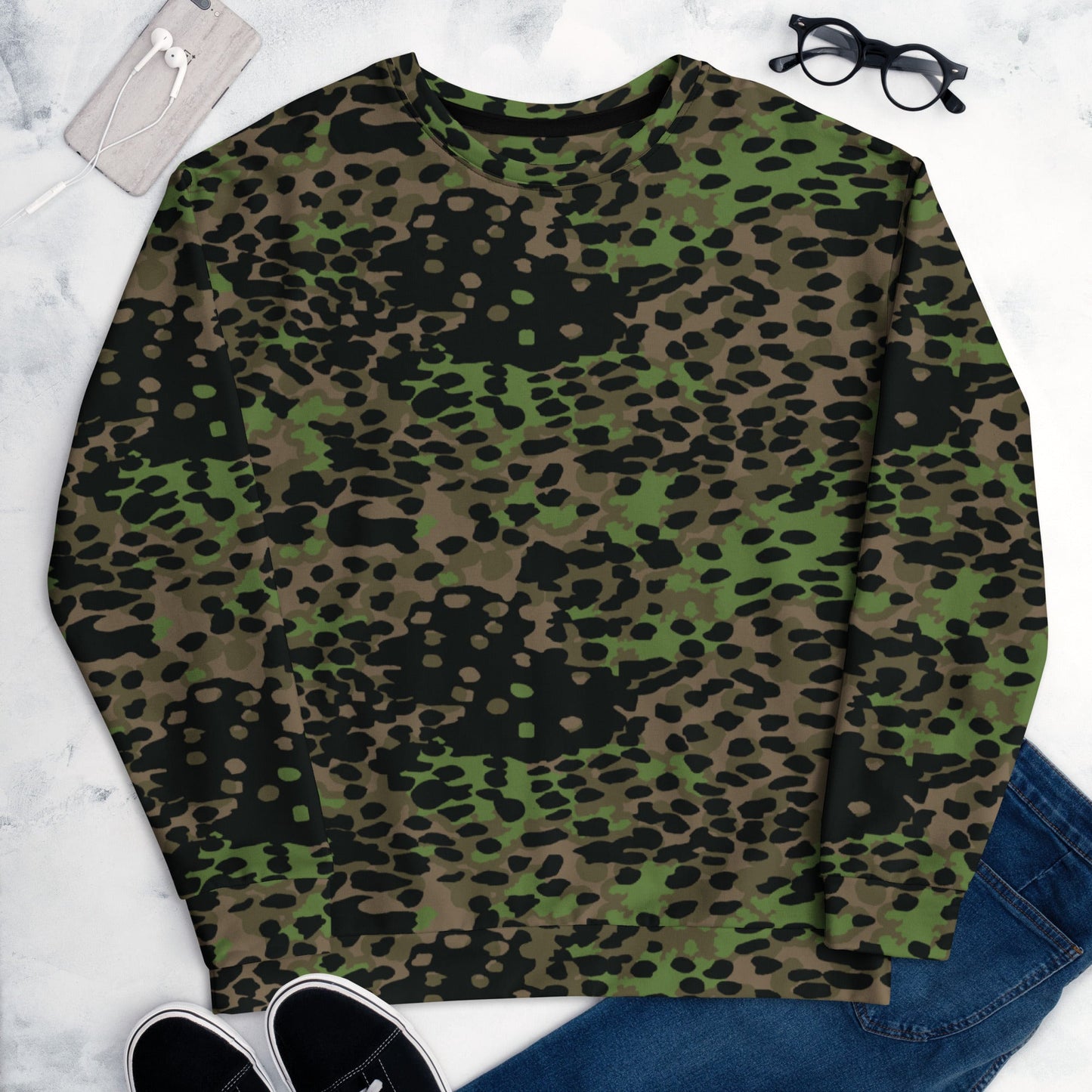 German Plane Tree Platanenmuster Spring CAMO Unisex Sweatshirt - Sweatshirts