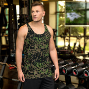Plane Tree Platanenmuster Spring CAMO Unisex Tank Top - XS