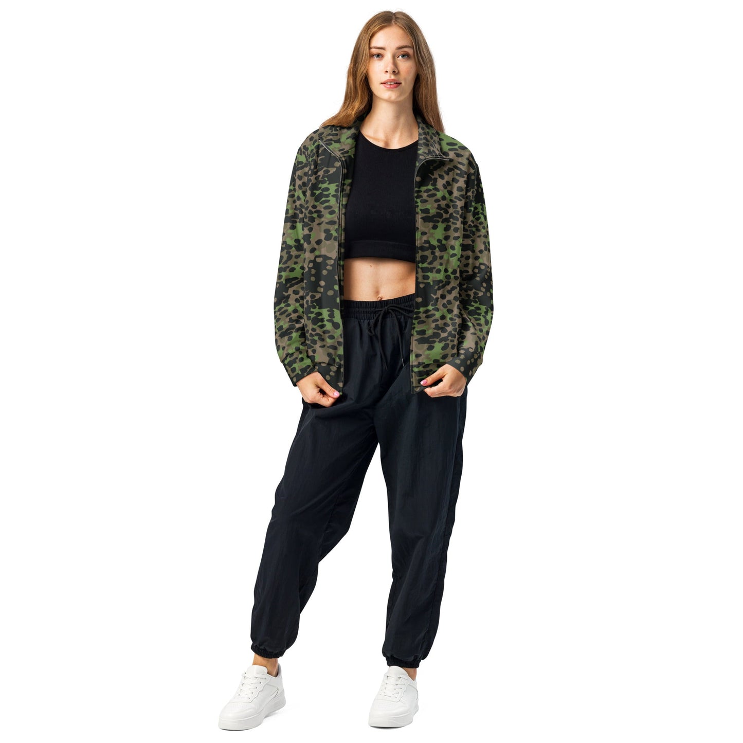 German Plane Tree Platanenmuster Spring CAMO Unisex track jacket - Track Jackets