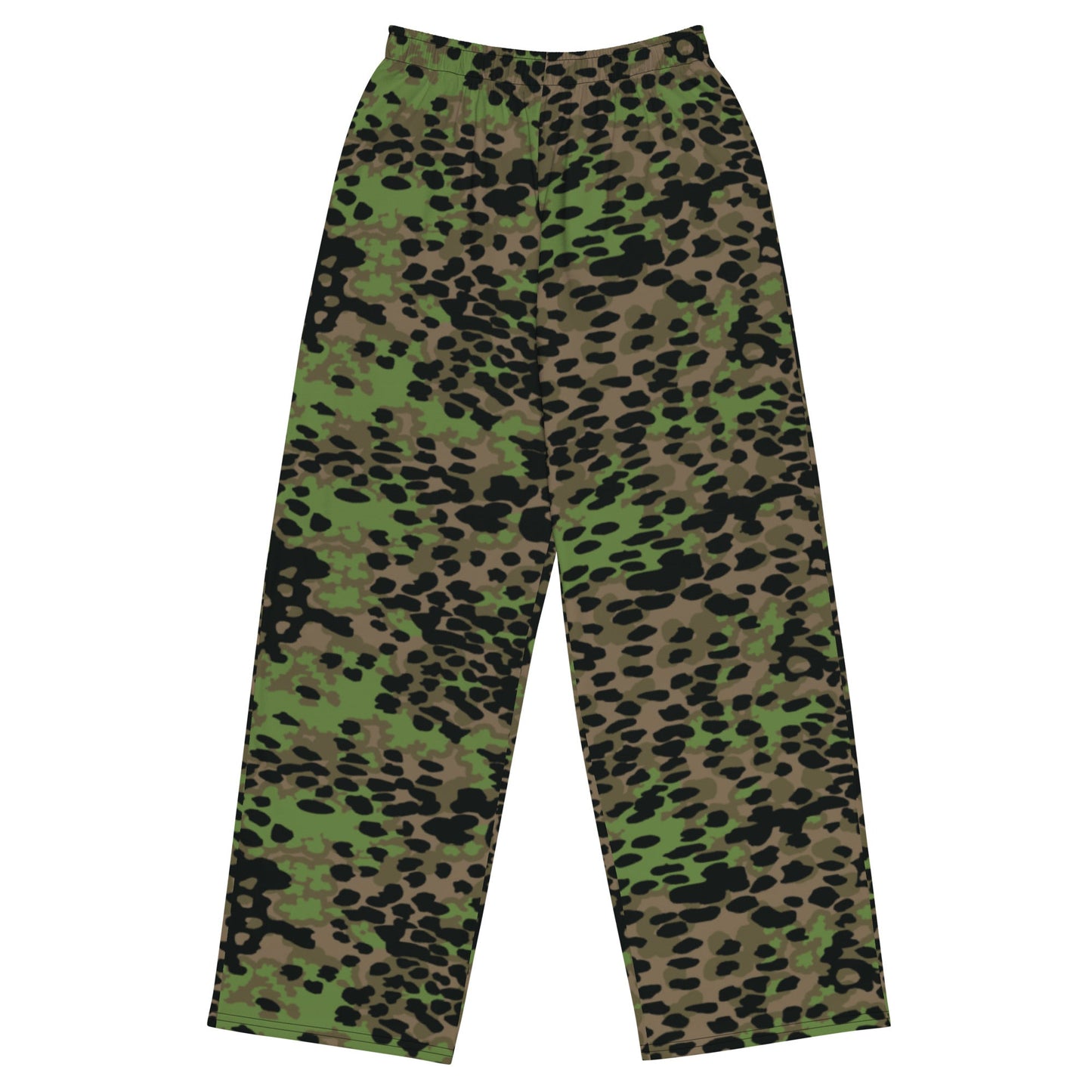German Plane Tree Platanenmuster Spring CAMO unisex wide-leg pants - 2XS - Wide-leg Pants