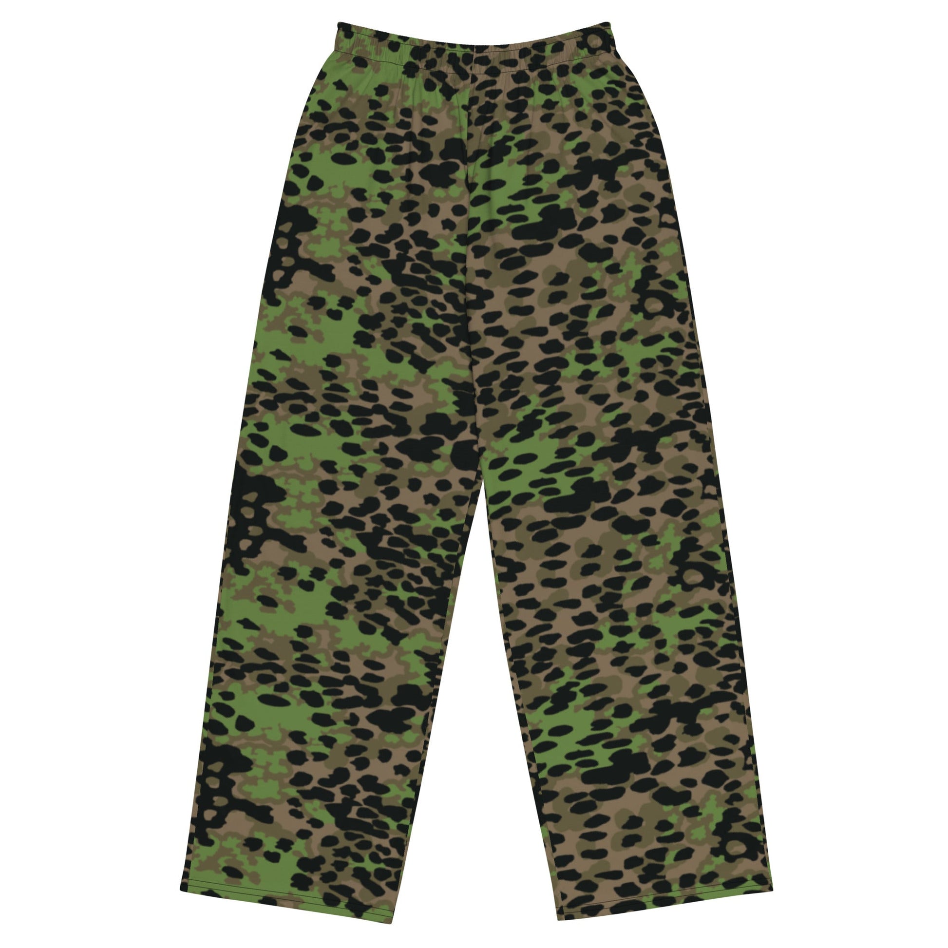 German Plane Tree Platanenmuster Spring CAMO unisex wide-leg pants - 2XS - Wide-leg Pants