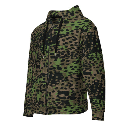 German Plane Tree Platanenmuster Spring CAMO Unisex zip hoodie - Zip Hoodies