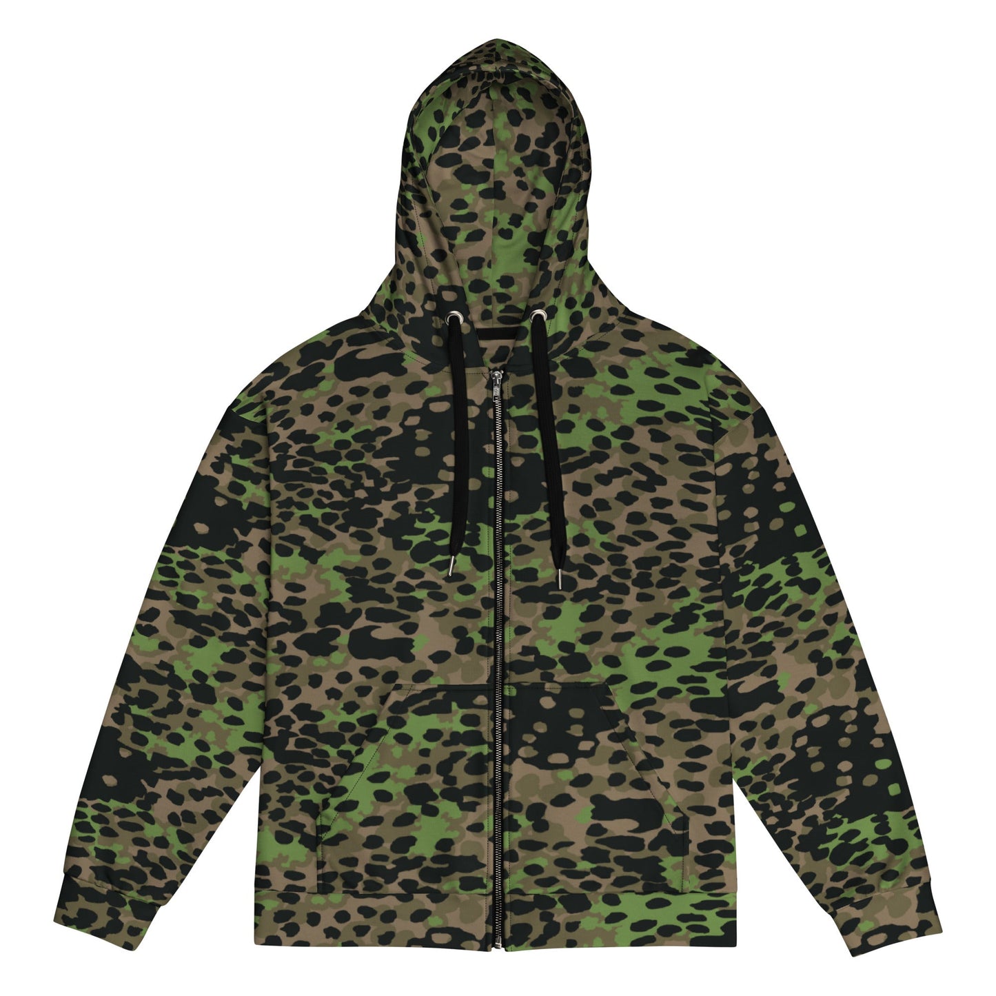 German Plane Tree Platanenmuster Spring CAMO Unisex zip hoodie - 2XS - Zip Hoodies