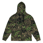 Plane Tree Platanenmuster Spring CAMO Unisex Zip Hoodie - 2XS