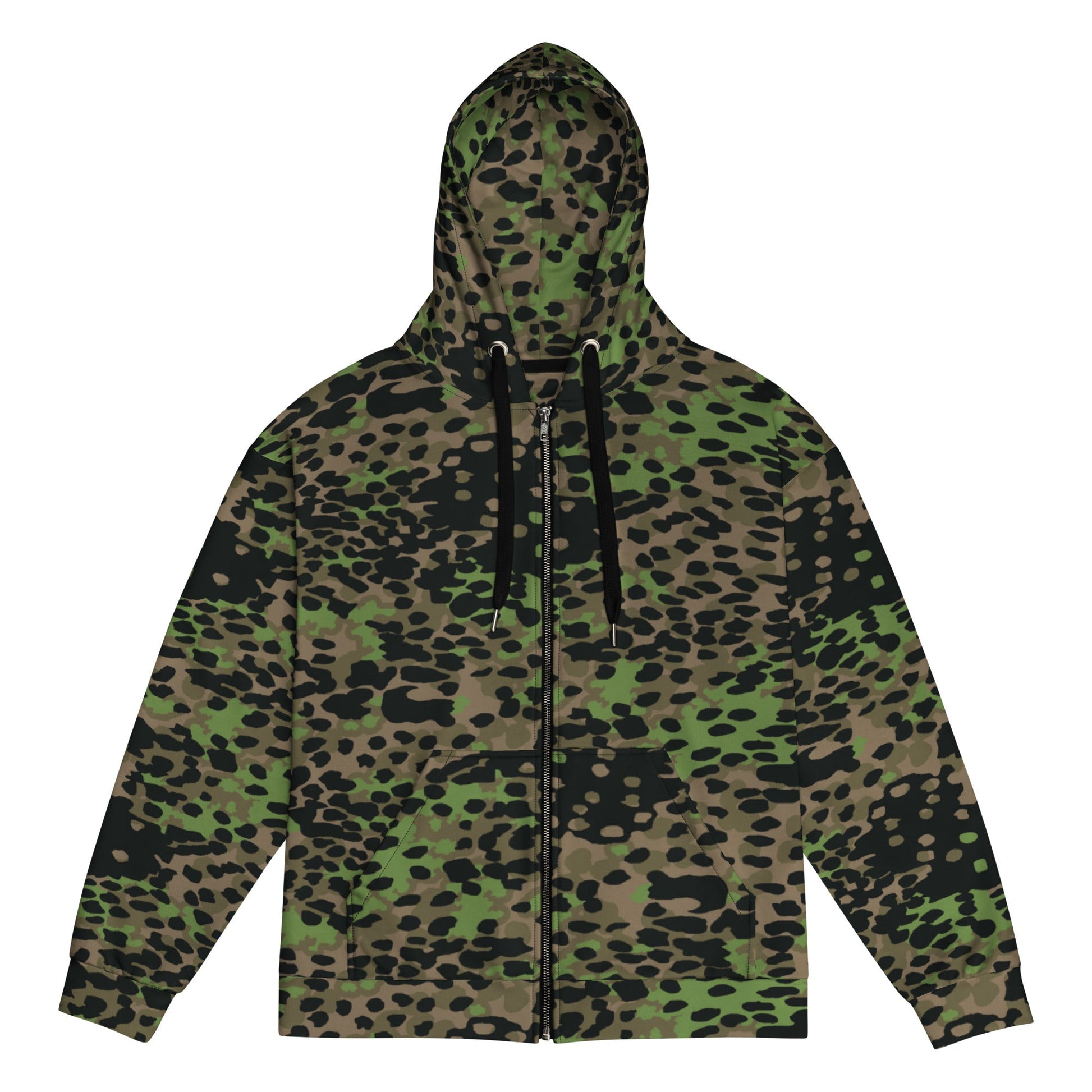 German Plane Tree Platanenmuster Spring CAMO Unisex zip hoodie - 2XS - Zip Hoodies
