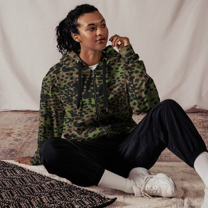 German Plane Tree Platanenmuster Spring CAMO Unisex zip hoodie - Zip Hoodies