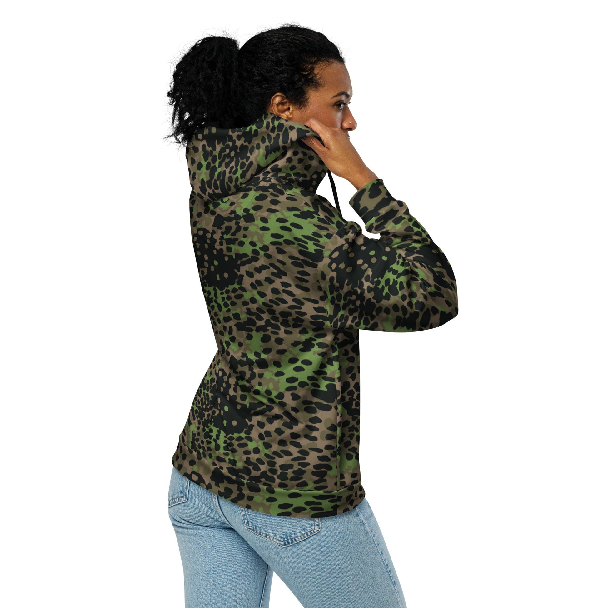 German Plane Tree Platanenmuster Spring CAMO Unisex zip hoodie - Zip Hoodies