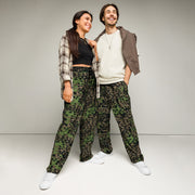Plane Tree Platanenmuster Spring CAMO Unisex Wide-Leg Joggers - 2XS