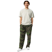 Plane Tree Platanenmuster Spring CAMO Unisex Wide-Leg Joggers