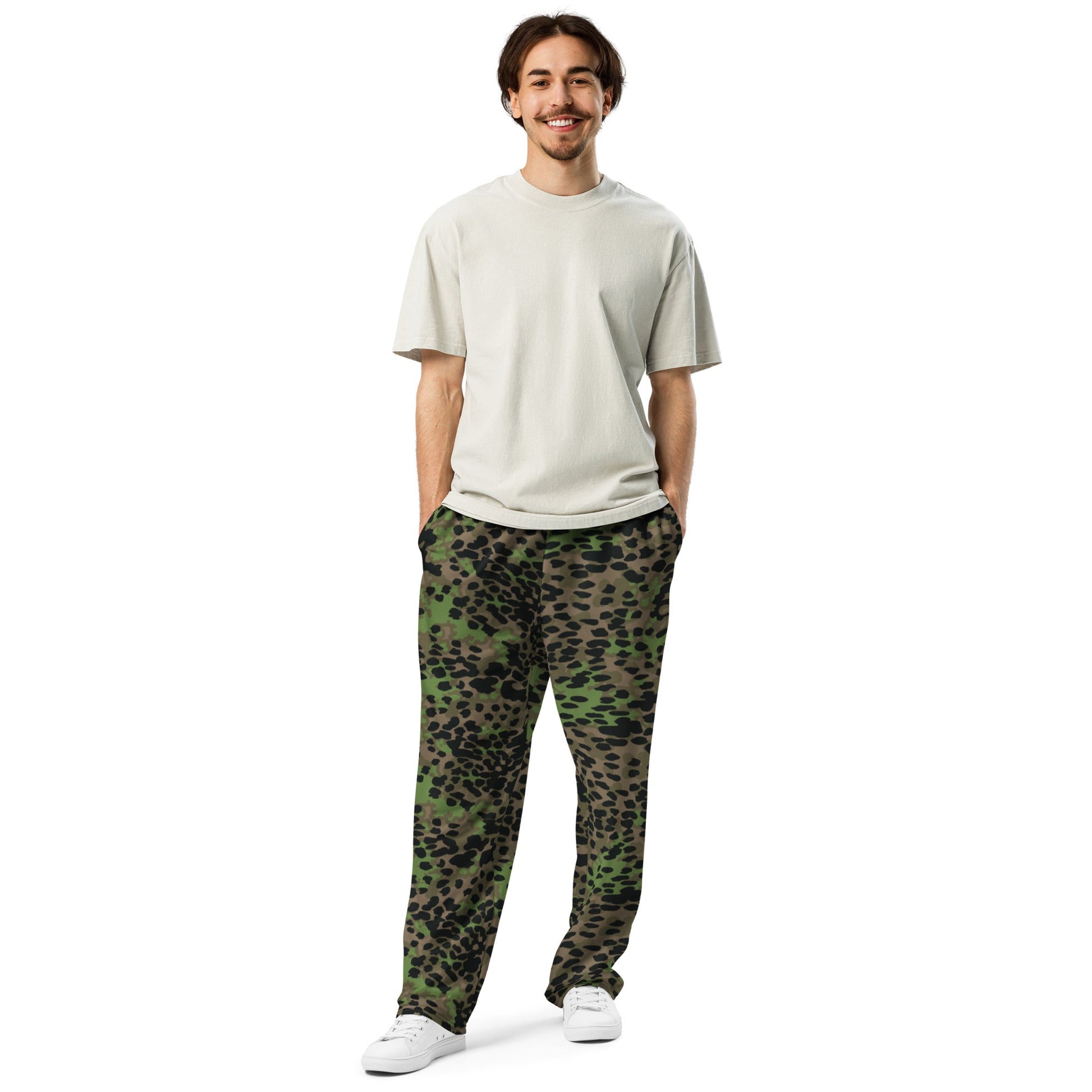 German Plane Tree Platanenmuster Spring CAMO Wide-leg joggers - Joggers