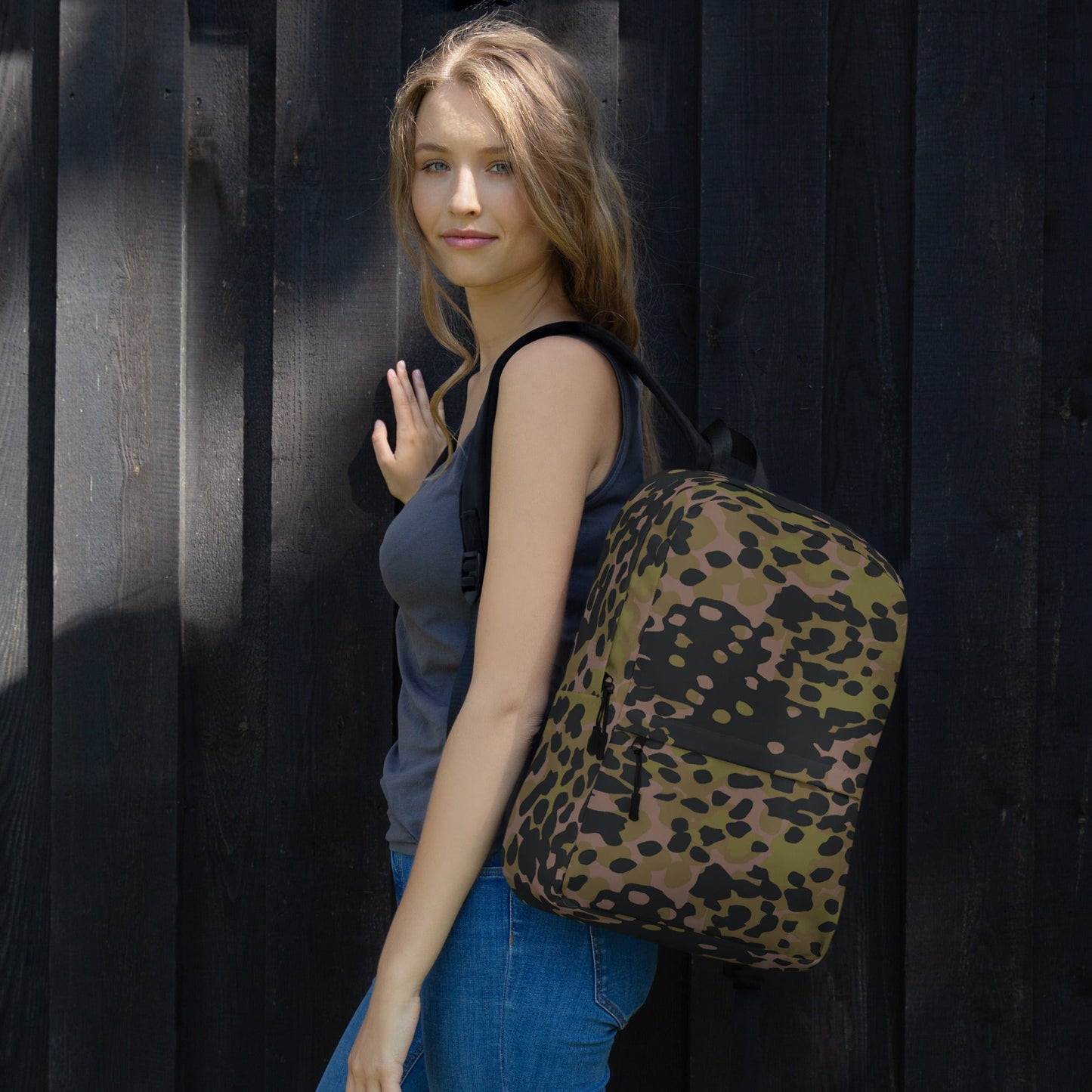German Plane Tree Platanenmuster Summer CAMO Backpack