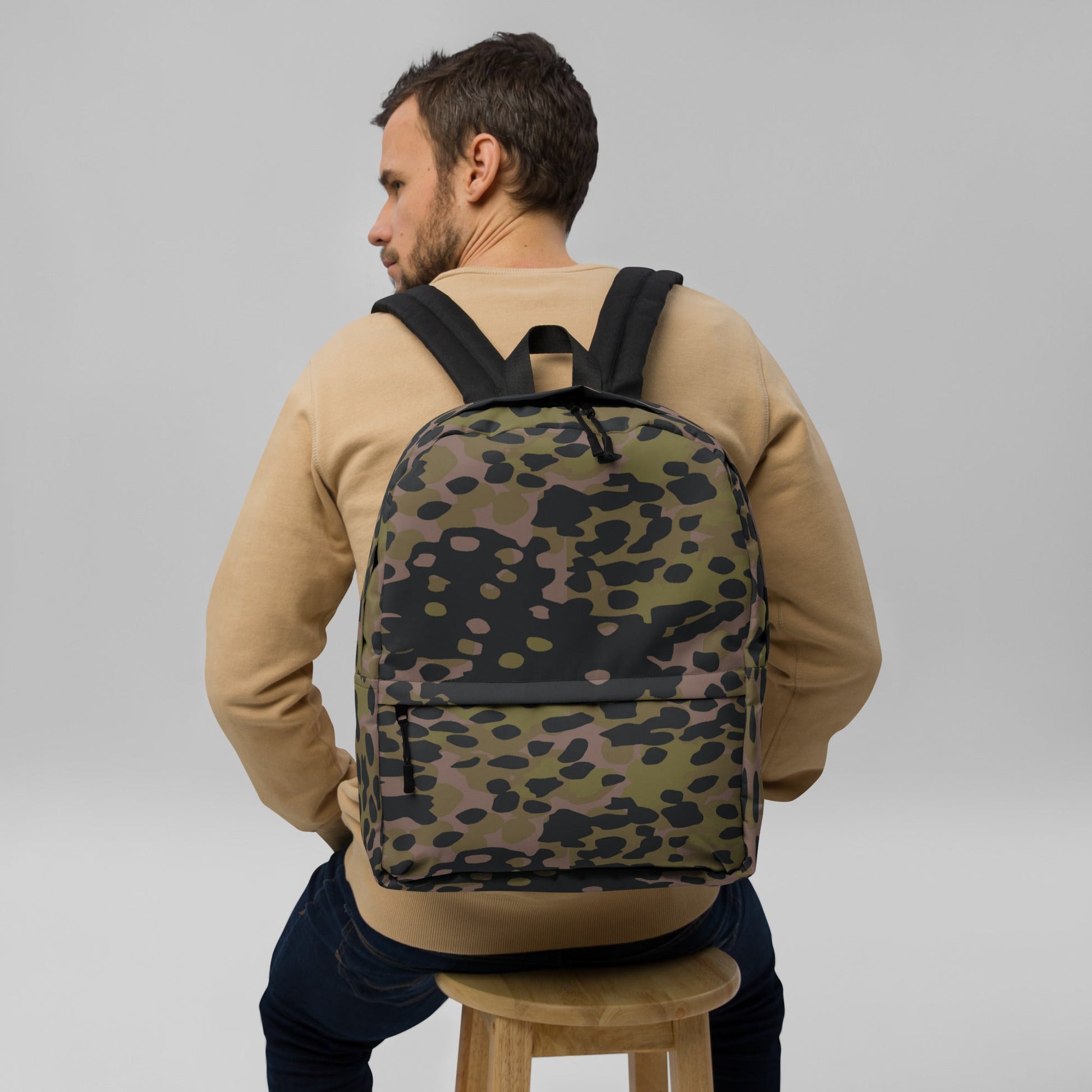 German Plane Tree Platanenmuster Summer CAMO Backpack