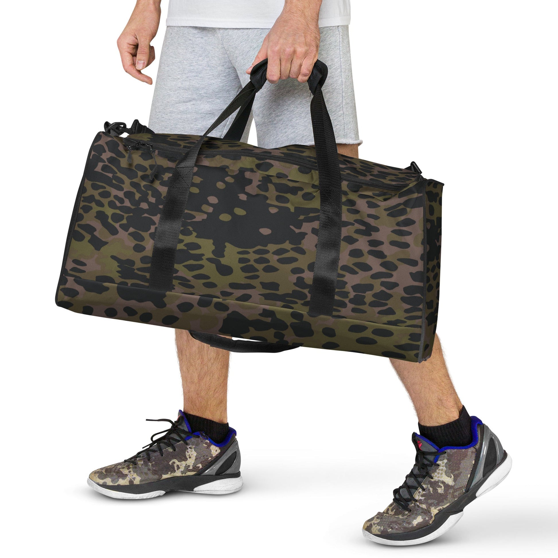 German Plane Tree Platanenmuster Summer CAMO Duffle Bag