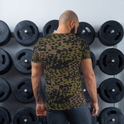 Plane Tree Platanenmuster Summer CAMO Mens Athletic T-Shirt - Shirt