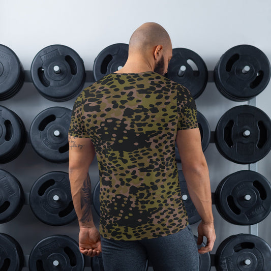 German Plane Tree Platanenmuster Summer CAMO Mens Athletic T-shirt - T-Shirts