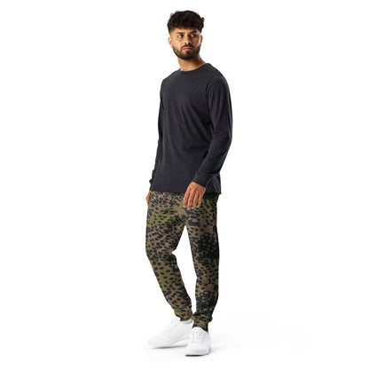 German Plane Tree Platanenmuster Summer CAMO Mens Joggers