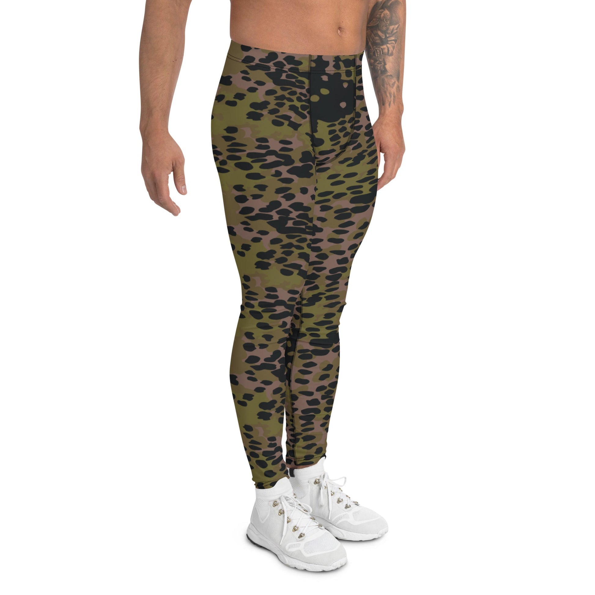 German Plane Tree Platanenmuster Summer CAMO Mens Leggings