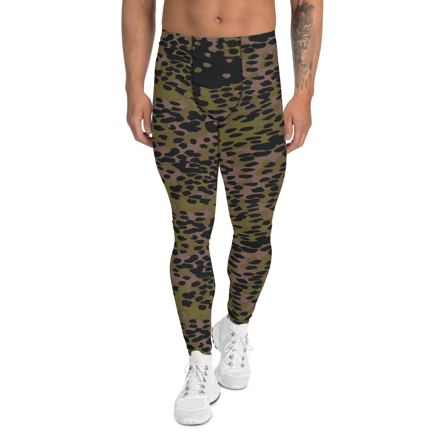 German Plane Tree Platanenmuster Summer CAMO Mens Leggings - XS