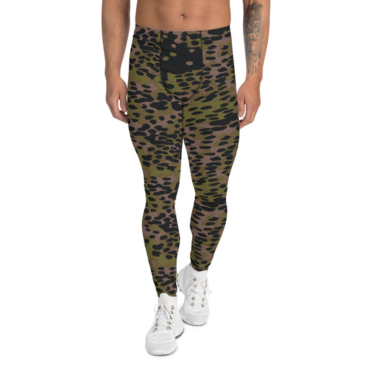 German Plane Tree Platanenmuster Summer CAMO Mens Leggings - XS