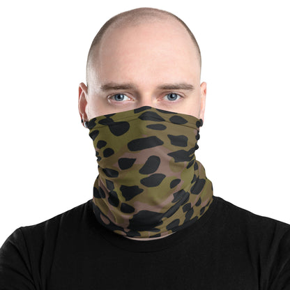 German Plane Tree Platanenmuster Summer CAMO Neck Gaiter Gaiters