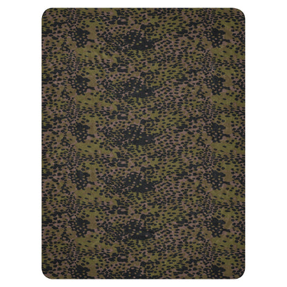 German Plane Tree Platanenmuster Summer CAMO Sherpa Blanket