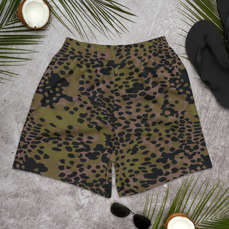 Plane Tree Platanenmuster Summer CAMO Unisex Athletic Long Shorts